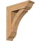 Ekena Millwork Thorton Traditional Smooth Bracket w/ Offset Brace, Western Red Cedar, 7 1/2"W x 26"D x 30"H BKT0806X26X30THR01SWR - alternate 1